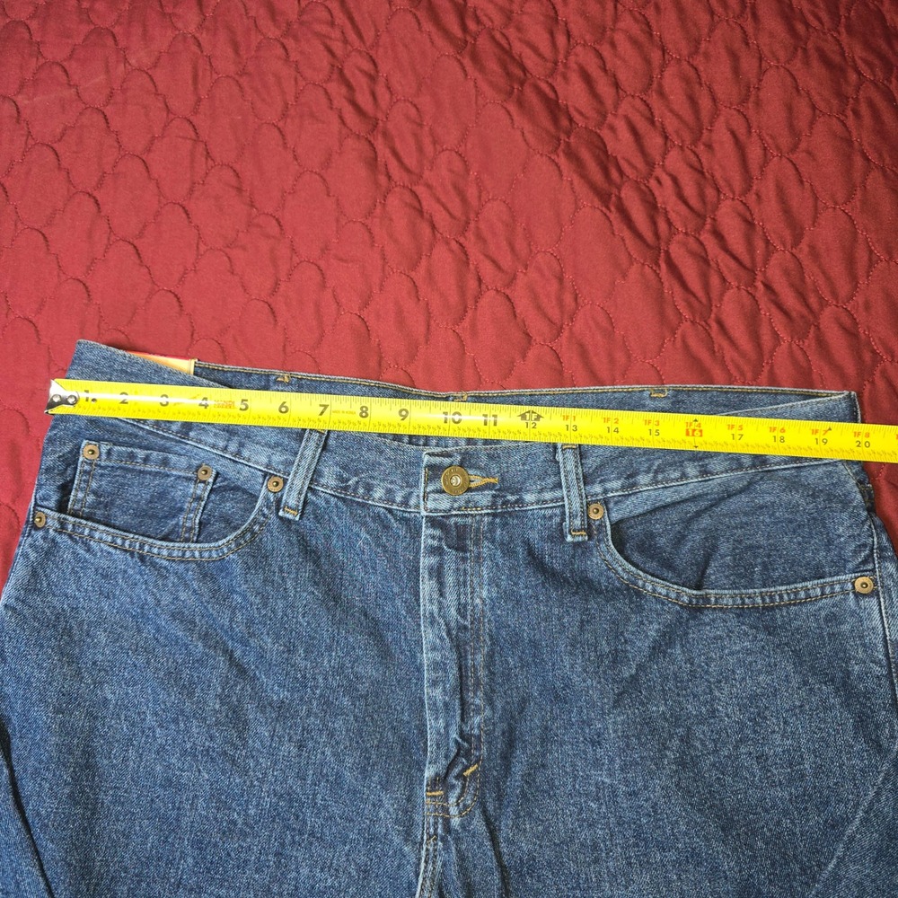 Urban Pipeline Regular Fit 38/30 Mens Jeans Stonewash Sits on Waist Straight - Picture 4 of 12
